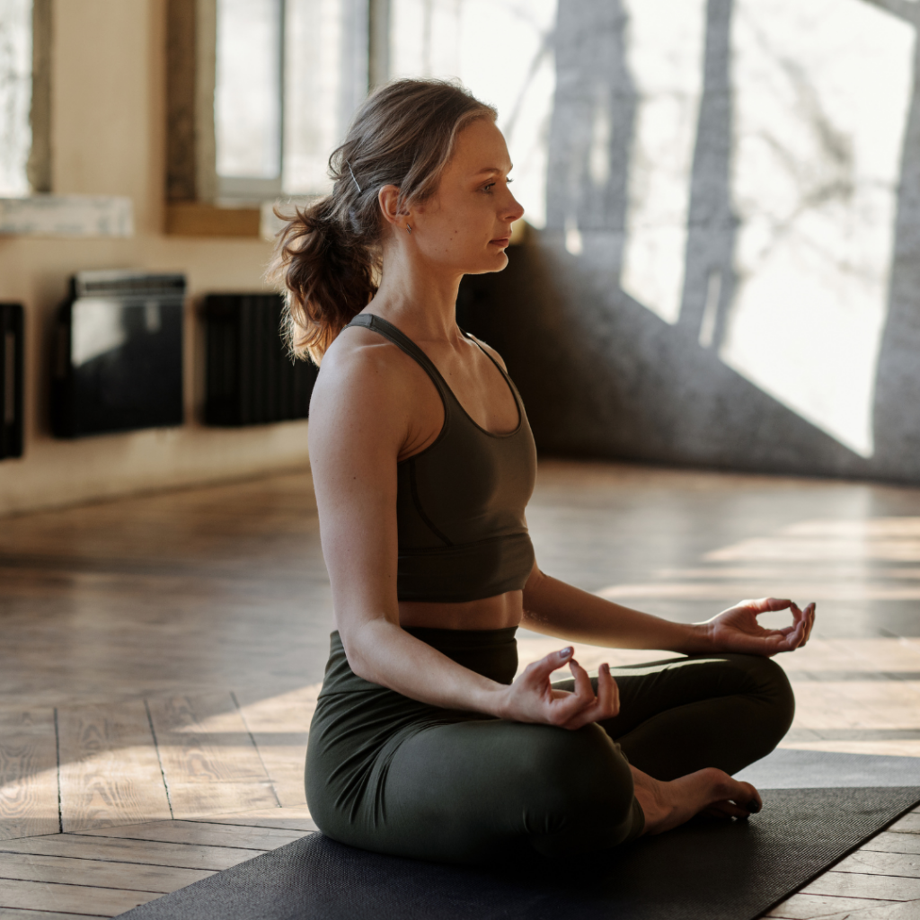 Photo Of Woman In A Yoga Position