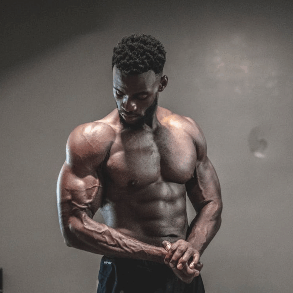 Photo of Man With Muscular Body