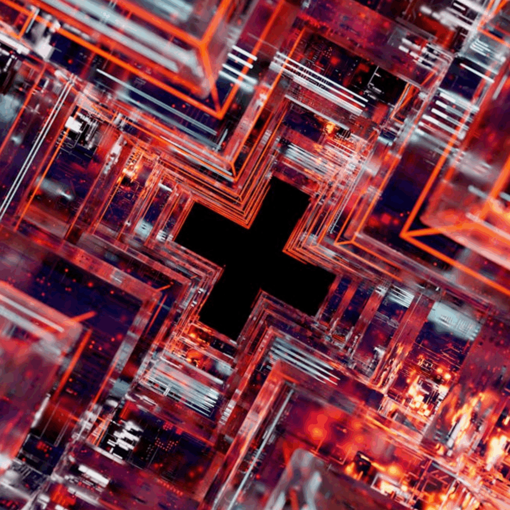 Futuristic Abstract Technology Circuitry